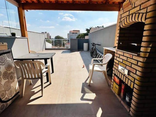 Cobertura / Penthouse com 140m² 3 quartos e 3 banheiros, à venda, no bairro Paraíso em Santo André