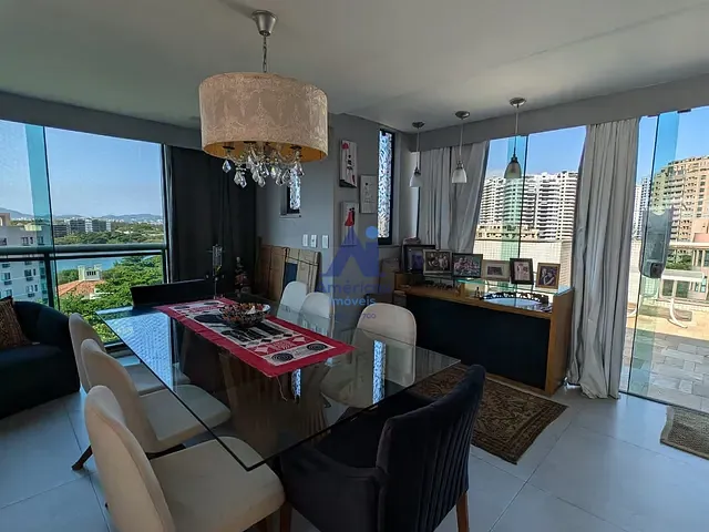 Cobertura / Penthouse com 397m² 3 quartos e 4 banheiros, à venda, no bairro Barra da Tijuca em Rio de Janeiro