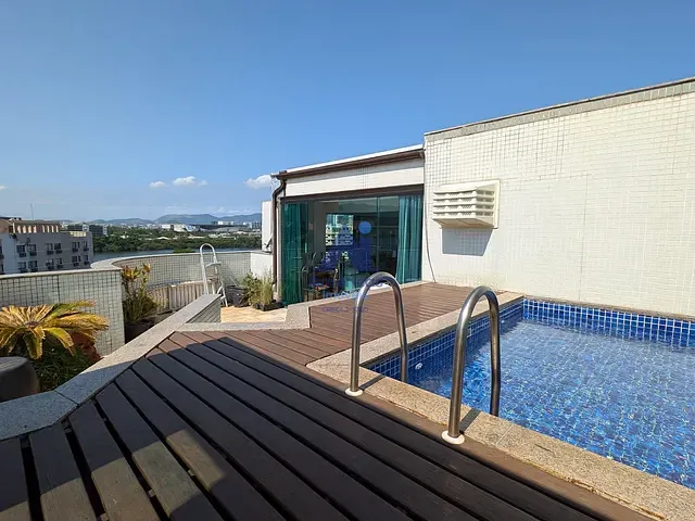 Cobertura / Penthouse com 397m² 3 quartos e 4 banheiros, à venda, no bairro Barra da Tijuca em Rio de Janeiro