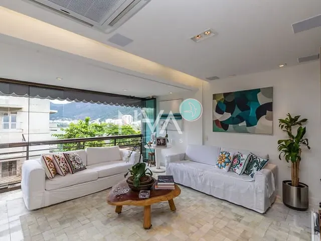 Cobertura / Penthouse com 324m² 4 quartos e 3 banheiros, à venda, no bairro Lagoa em Rio de Janeiro