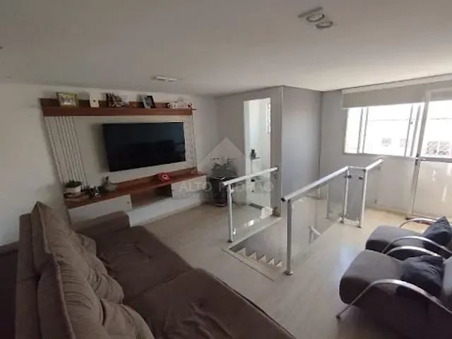 Cobertura / Penthouse com 80m² 2 quartos e 2 banheiros, à venda, no bairro Parque São Vicente em Mauá