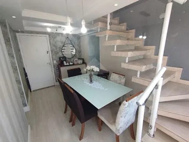 Cobertura / Penthouse com 80m² 2 quartos e 2 banheiros, à venda, no bairro Parque São Vicente em Mauá