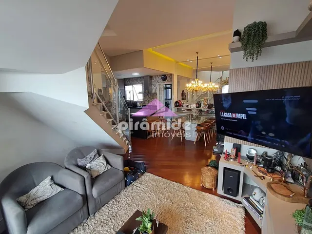 Cobertura / Penthouse com 210m² 3 quartos e 4 banheiros, à venda, no bairro Jardim Aquárius em São José Dos Campos