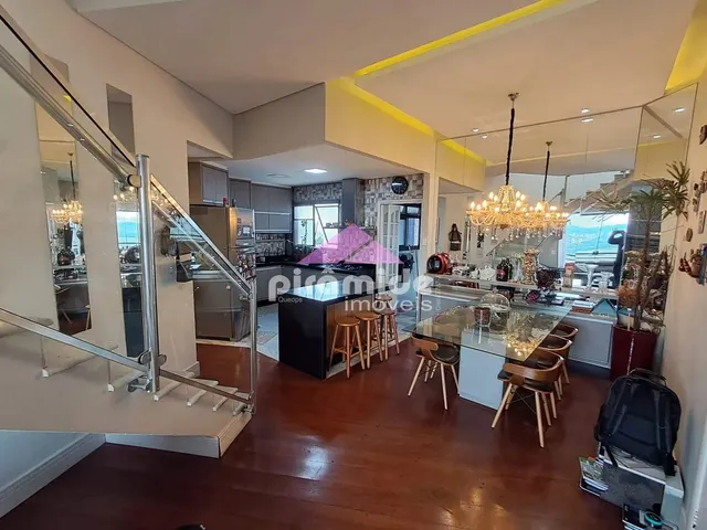 Cobertura / Penthouse com 210m² 3 quartos e 4 banheiros, à venda, no bairro Jardim Aquárius em São José Dos Campos