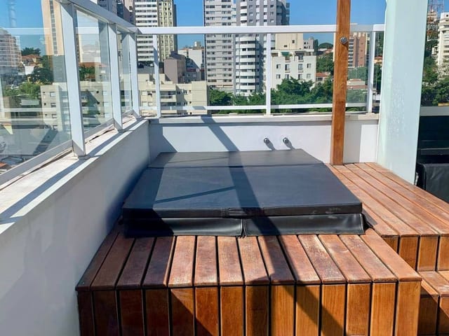 Cobertura / Penthouse com 120m² 3 quartos e 4 banheiros, à venda, no bairro Sumaré em São Paulo
