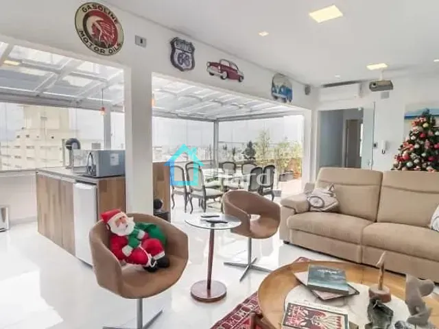 Cobertura / Penthouse 4 quartos e 5 banheiros, à venda, no bairro Santa Cecília em São Paulo