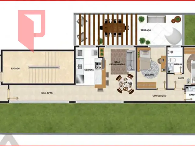 Cobertura / Penthouse com 720m² 2 quartos e 1 banheiro, à venda, no bairro Lourdes em Belo Horizonte