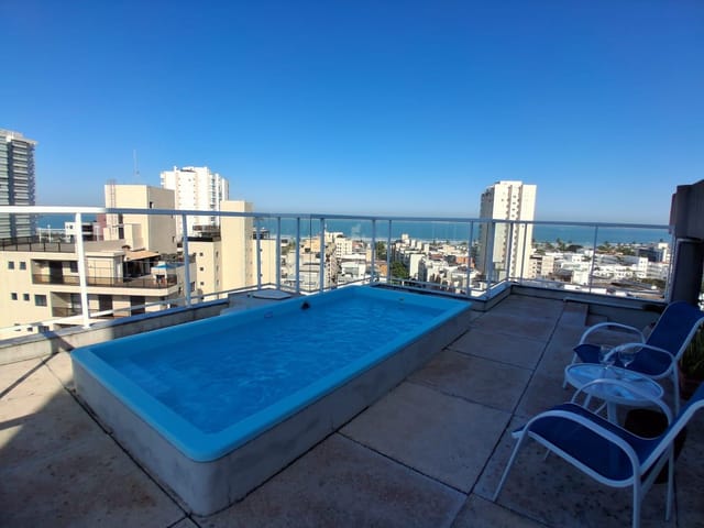 Cobertura / Penthouse 3 quartos e 4 banheiros, à venda ou para alugar, no bairro Enseada em Guarujá