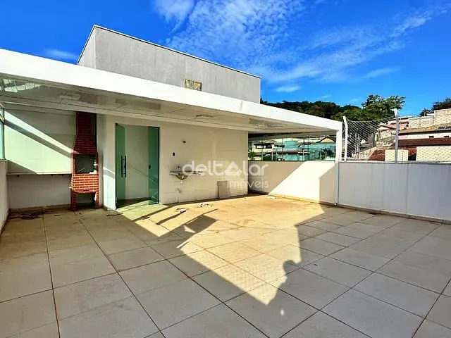 Cobertura / Penthouse com 140m² 3 quartos e 2 banheiros, à venda, no bairro Rio Branco em Belo Horizonte