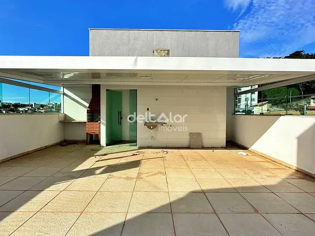 Cobertura / Penthouse com 140m² 3 quartos e 2 banheiros, à venda, no bairro Rio Branco em Belo Horizonte