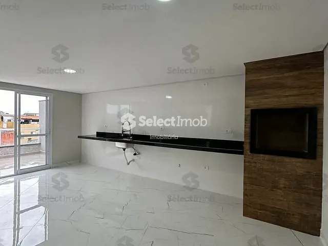 Cobertura / Penthouse com 120m² 2 quartos e 2 banheiros, à venda, no bairro Vila Linda em Santo André