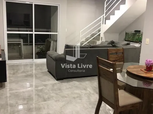 Cobertura / Penthouse com 155m² 4 quartos e 3 banheiros, à venda, no bairro Jardim Las Vegas em Guarulhos