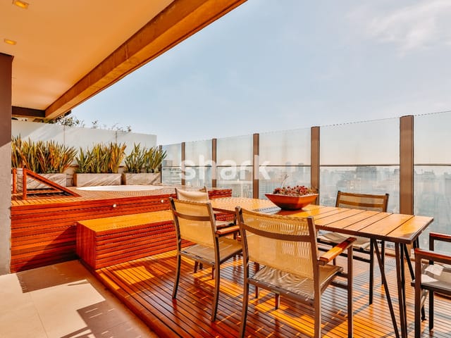 Cobertura / Penthouse com 168m² 2 quartos e 4 banheiros, à venda, no bairro Vila Nova Conceição em São Paulo