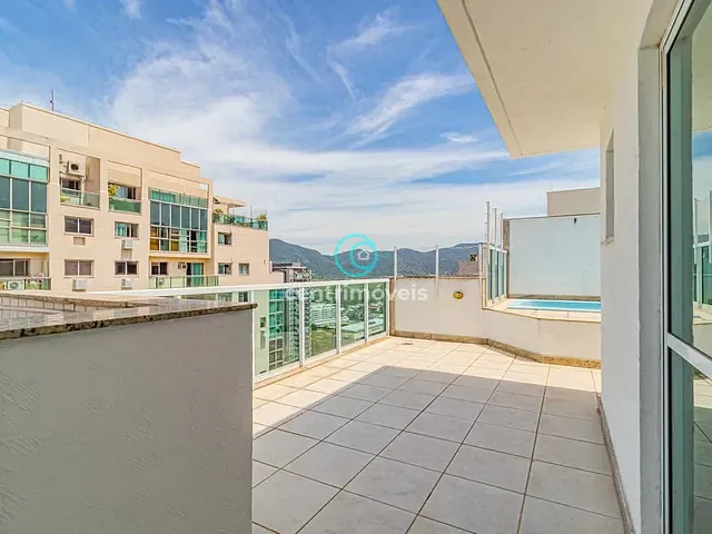 Cobertura / Penthouse com 141m² 2 quartos e 3 banheiros, à venda, no bairro recreio dos bandeirantes em Rio de Janeiro