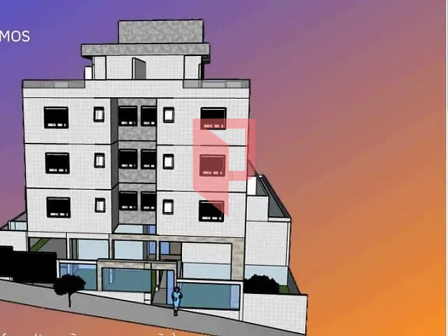 Cobertura / Penthouse 3 quartos e 2 banheiros, à venda, no bairro Caiçaras em Belo Horizonte