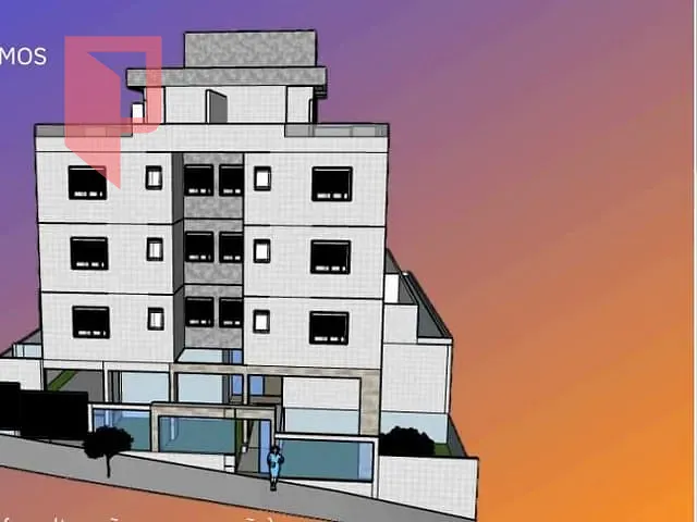 Cobertura / Penthouse 3 quartos e 2 banheiros, à venda, no bairro Caiçaras em Belo Horizonte