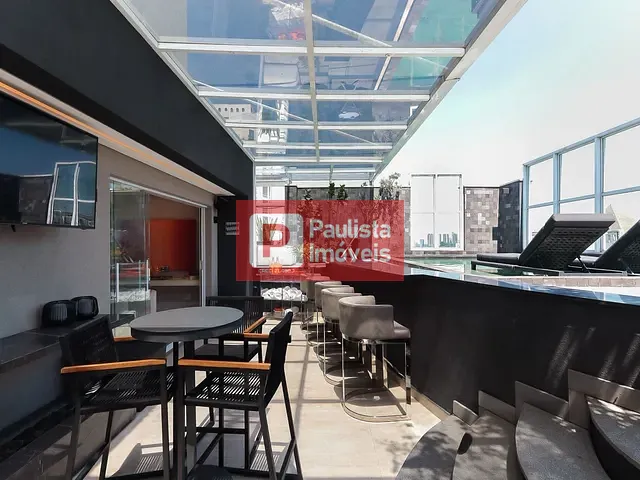 Cobertura / Penthouse com 305m² 4 quartos e 6 banheiros, à venda, no bairro Brooklin Paulista em São Paulo