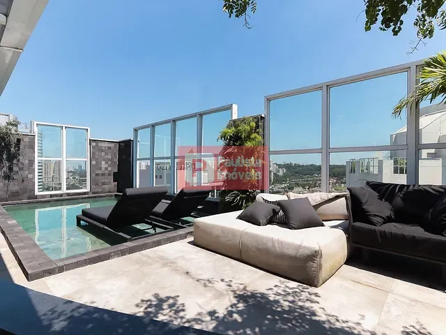 Cobertura / Penthouse com 305m² 4 quartos e 6 banheiros, à venda, no bairro Brooklin Paulista em São Paulo