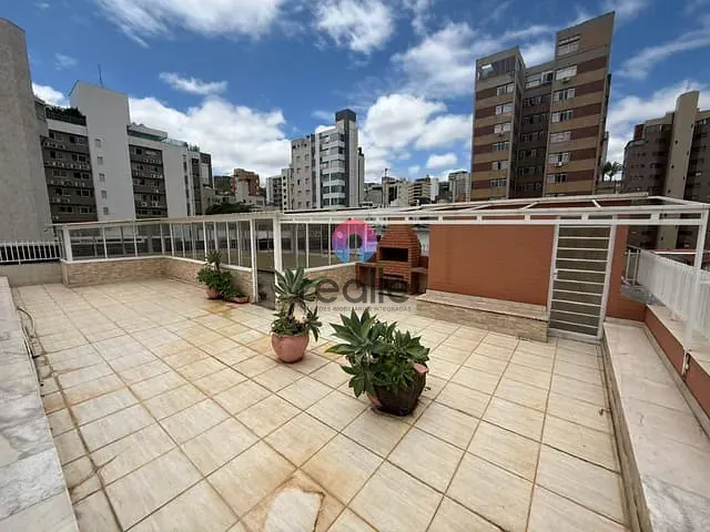 Cobertura / Penthouse 3 quartos e 3 banheiros, à venda, no bairro Sion em Belo Horizonte
