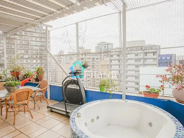 Cobertura / Penthouse 2 quartos e 4 banheiros, à venda, no bairro Vila Buarque em São Paulo