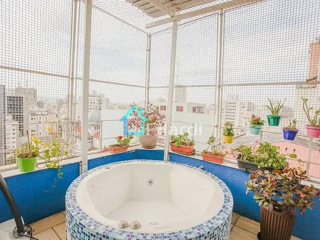 Cobertura / Penthouse 2 quartos e 4 banheiros, à venda, no bairro Vila Buarque em São Paulo