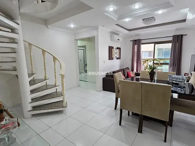 Cobertura / Penthouse com 142m² 3 quartos e 3 banheiros, à venda, no bairro Jardim Mariana em Mongaguá