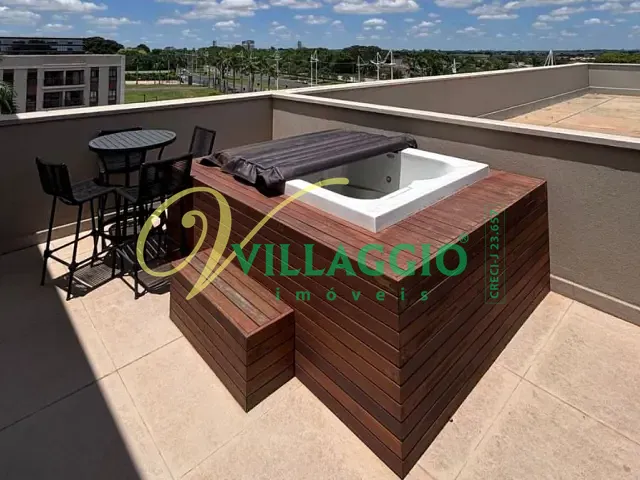Cobertura / Penthouse com 113m² 1 quarto e 2 banheiros, para alugar, no bairro Jardim Vivendas em São José do Rio Preto