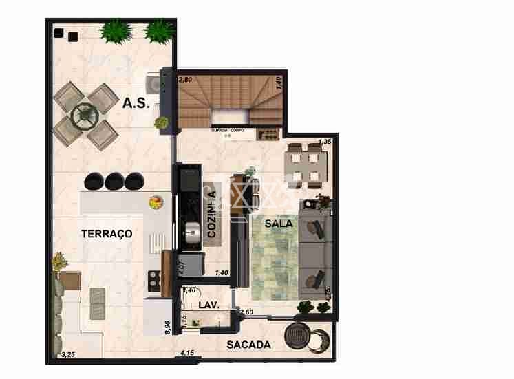 Cobertura, 3 quartos, 119 m² - Foto 5