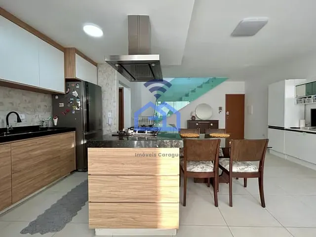Cobertura / Penthouse com 285m² 3 quartos e 3 banheiros, à venda, no bairro Indaia em Caraguatatuba
