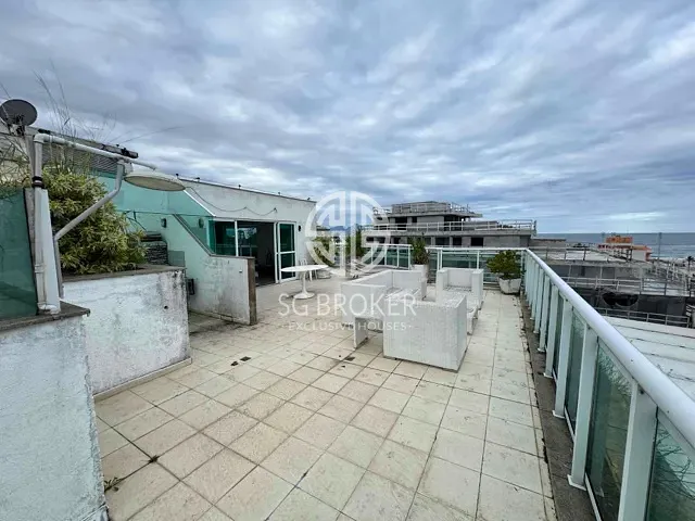 Cobertura / Penthouse com 156m² 1 quarto e 2 banheiros, à venda, no bairro Recreio dos Bandeirantes em Rio de Janeiro