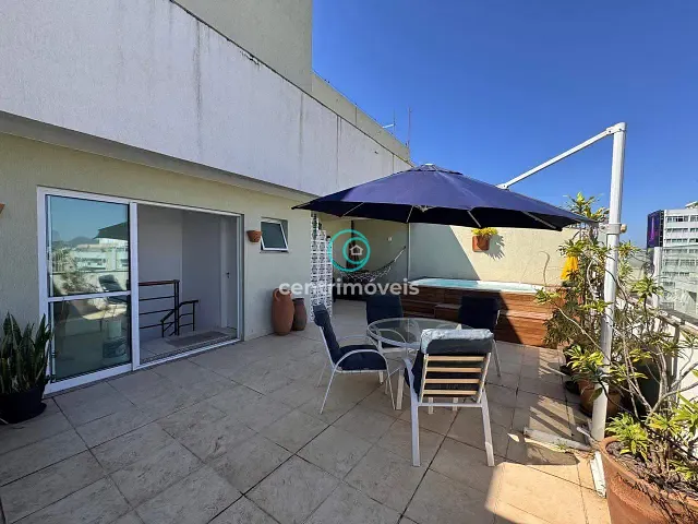 Cobertura / Penthouse com 152m² 2 quartos e 3 banheiros, à venda, no bairro Barra da Tijuca em Rio de Janeiro