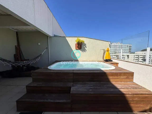 Cobertura / Penthouse com 152m² 2 quartos e 3 banheiros, à venda, no bairro Barra da Tijuca em Rio de Janeiro