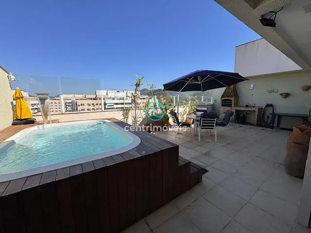 Cobertura / Penthouse com 152m² 2 quartos e 3 banheiros, à venda, no bairro Barra da Tijuca em Rio de Janeiro