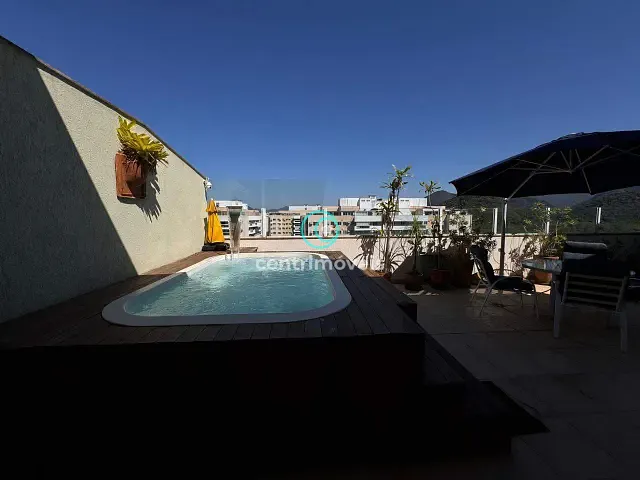 Cobertura / Penthouse com 152m² 2 quartos e 3 banheiros, à venda, no bairro Barra da Tijuca em Rio de Janeiro