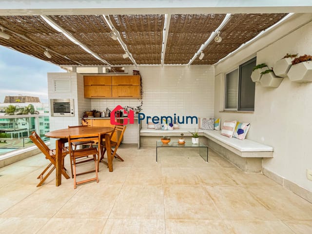 Cobertura / Penthouse 3 quartos e 3 banheiros, à venda, no bairro Recreio dos Bandeirantes em Rio de Janeiro