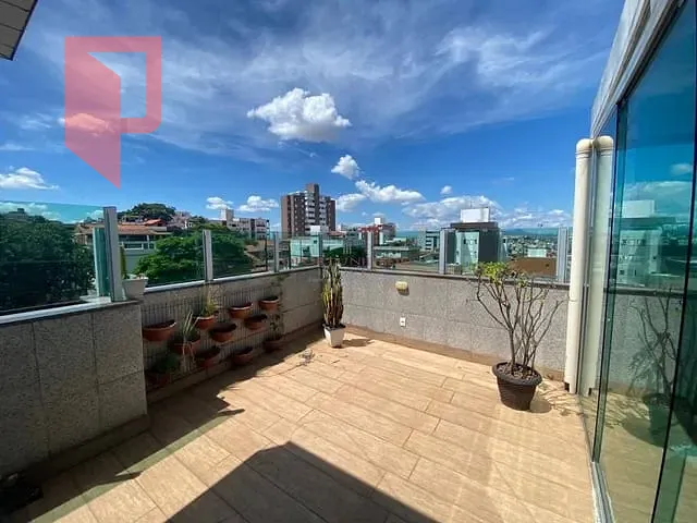 Cobertura / Penthouse 4 quartos e 3 banheiros, à venda, no bairro Caiçaras em Belo Horizonte