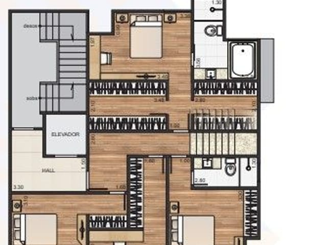 Cobertura / Penthouse 4 quartos e 5 banheiros, à venda, no bairro Jardim Glória em Juiz de Fora