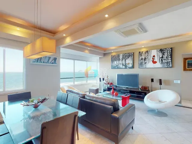 Cobertura / Penthouse com 165m² 3 quartos e 3 banheiros, à venda, no bairro Copacabana em Rio de Janeiro