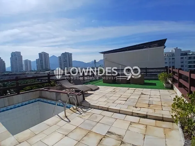 Cobertura / Penthouse 4 quartos e 4 banheiros, para alugar, no bairro Barra da Tijuca em Rio de Janeiro
