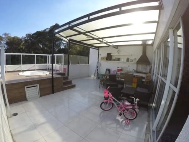 Cobertura / Penthouse com 197m² 3 quartos e 4 banheiros, à venda, no bairro Chácara Pavoeiro em Cotia