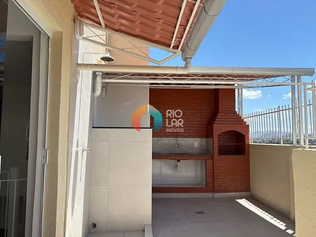 Cobertura / Penthouse com 114m² 3 quartos e 2 banheiros, à venda ou para alugar, no bairro Riachuelo em Rio de Janeiro