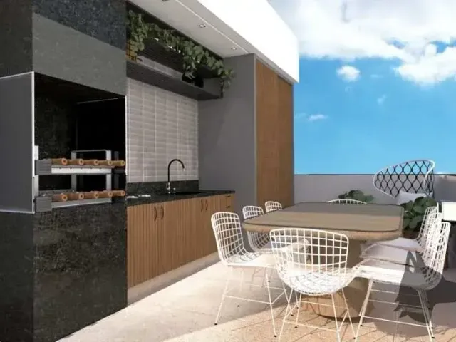 Cobertura / Penthouse com 151m² 3 quartos e 2 banheiros, à venda, no bairro Santa Mônica em Belo Horizonte