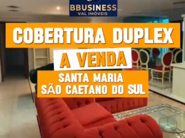 Cobertura / Penthouse com 315m² 5 quartos e 5 banheiros, à venda, no bairro Santa Maria em São Caetano do Sul