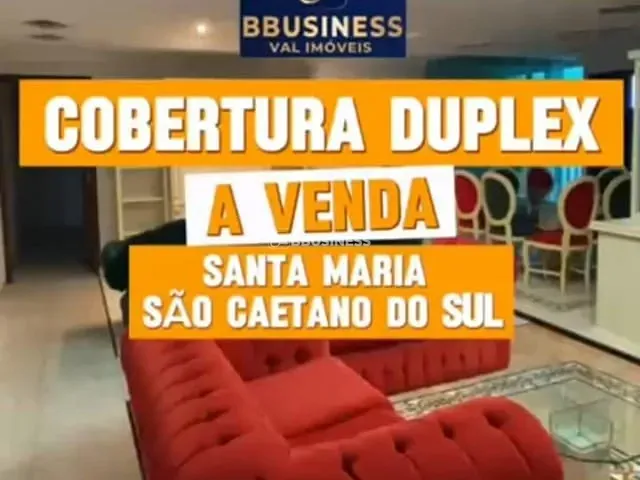 Cobertura / Penthouse com 315m² 5 quartos e 5 banheiros, à venda, no bairro Santa Maria em São Caetano do Sul