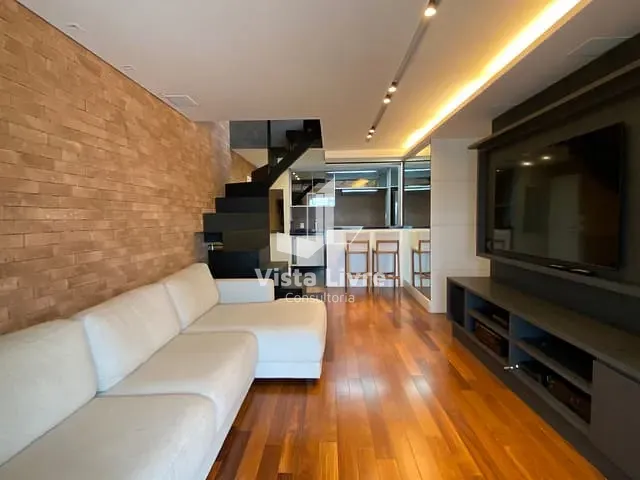Cobertura / Penthouse com 121m² 1 quarto e 1 banheiro, à venda, no bairro Pinheiros em São Paulo
