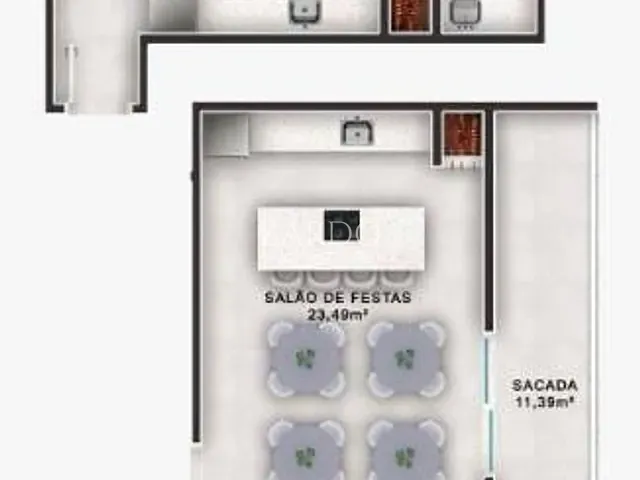 Cobertura / Penthouse com 126m² 3 quartos e 4 banheiros, à venda, no bairro Palmas em Governador Celso Ramos