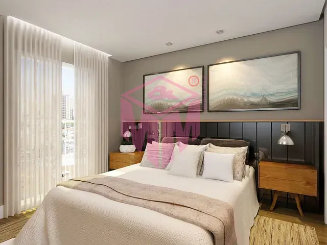 Cobertura / Penthouse com 109m² 2 quartos e 1 banheiro, à venda, no bairro Vila Eldízia em Santo André