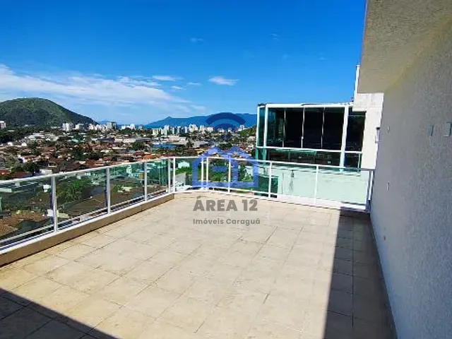 Cobertura / Penthouse com 190m² 3 quartos e 2 banheiros, para alugar, no bairro Cidade Jardim em Caraguatatuba