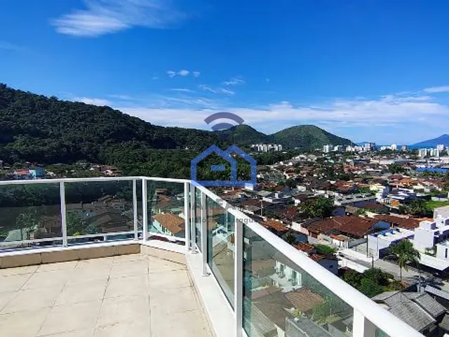 Cobertura / Penthouse com 190m² 3 quartos e 2 banheiros, para alugar, no bairro Cidade Jardim em Caraguatatuba
