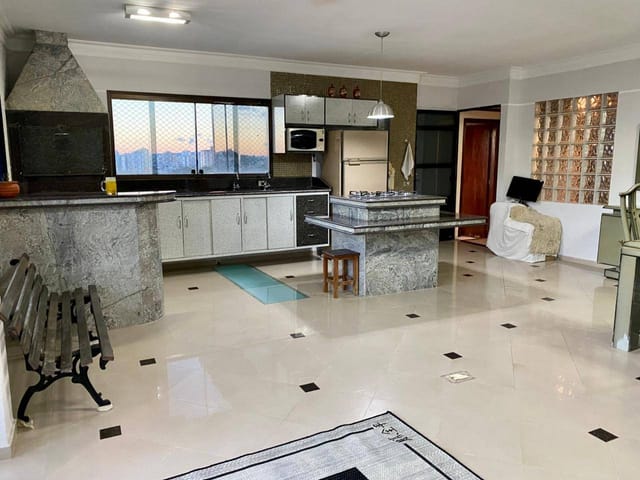 Cobertura / Penthouse com 315m² 5 quartos e 3 banheiros, à venda, no bairro Santa Maria em São Caetano do Sul